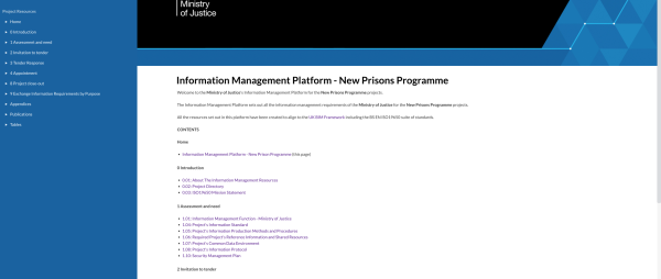 New Prisons Programme
